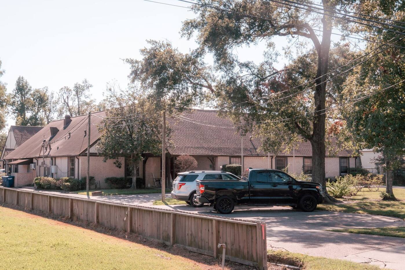 Side exterior view of Mountbatten House residential building